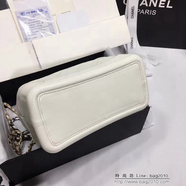 香奈兒CHANEL 94485 2018最新鹿皮漸變漆皮鏈條背包 正品開模 比拼專櫃 DSC1409